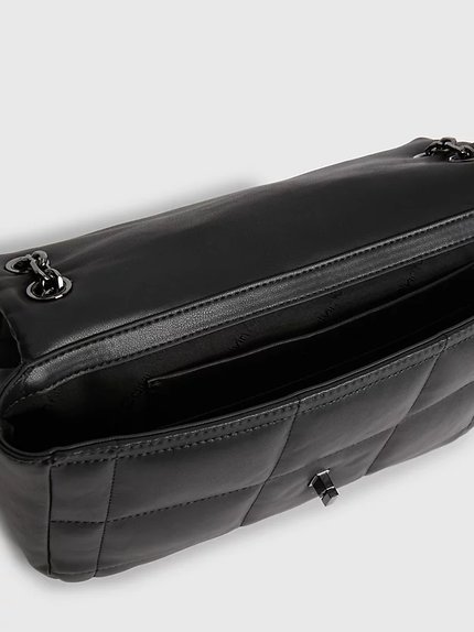 Módní Re-Lock kabelka, Černá barva, 2023