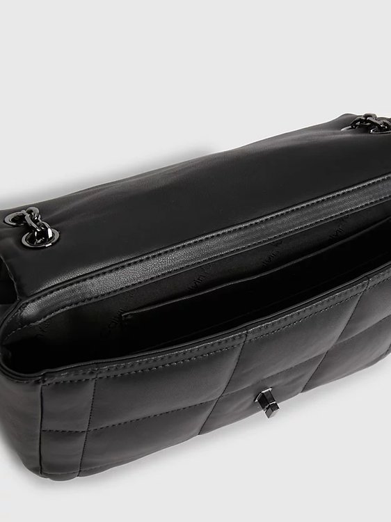 Módní Re-Lock kabelka, Černá barva, 2023