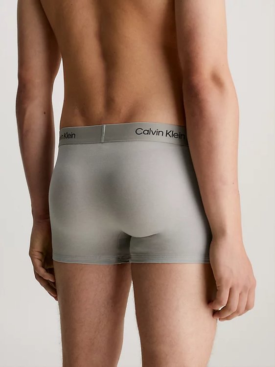 Módní CK 96 Cotton boxery 3ks, Černá, Šedá barva, 2023