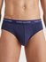 Cotton Briefs slipy 3ks – Tommy Hilfiger, Navy barva Muži