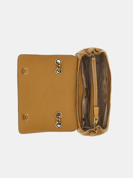 Módní Gracelynn crossbody, Hnědá, Žlutá barva, 2023