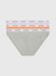 Calvin Klein Underwear – Modern Logo bikiny 3ks, Fialová, Multi, Oranžová, Šedá barva