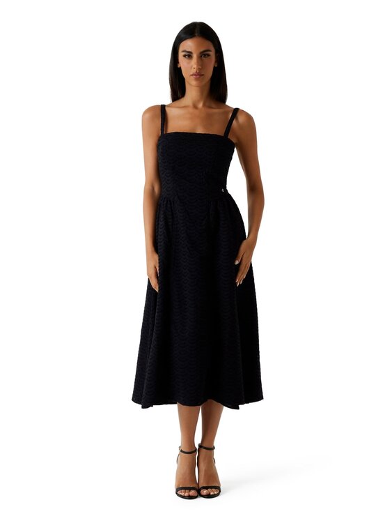 GUESS – W6GK44W1884-JBLK ŠATY N/S