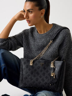 Tisha Tote kabelka Černá barva Ženy