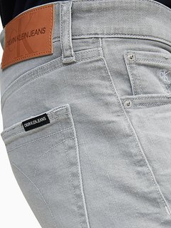 Luxusní Jeans Ckj 058 Slim, Šedá barva, 31/32, 33/32, 34/32, 36/32