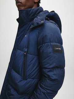 Luxusní Crinkle Bunda, Modrá barva, S, M, L, XL