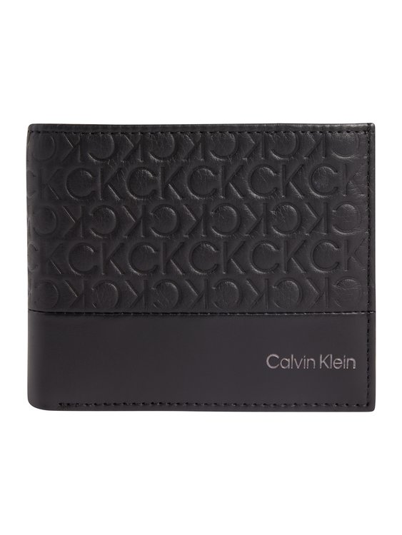 Calvin Klein Jeans, Černá barva Subtle bilford peněženka