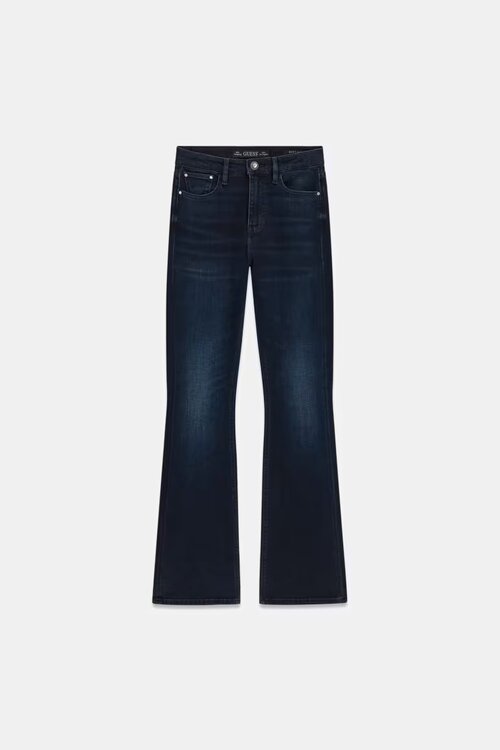 Sexy flare jeans Modrá barva Ženy
