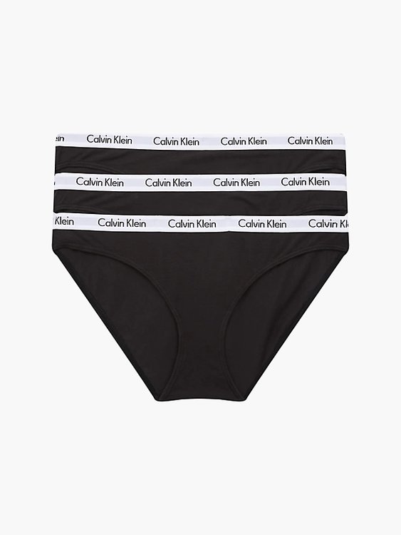 Módní Carousel bikiny 3ks, Černá barva, BASIC                                   