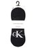 Luxusní Ponožky Ck Jeans Logo, Černá barva, OS