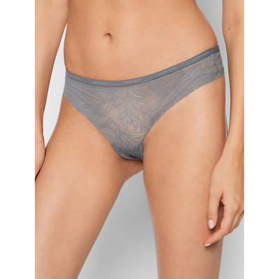 Módní Sheer tanga, Šedá barva, 2021