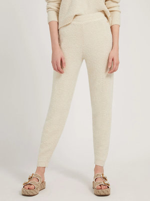 Guess – Reeda lurex kalhoty, Béžová barva