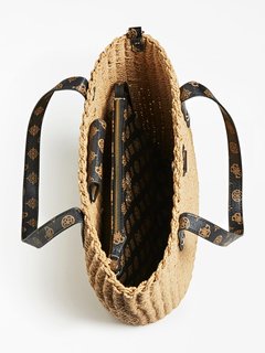 Guess – Lilica bucket kabelka, Krémová barva 2