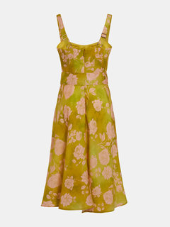 Zelená barva, Rose Romance šaty