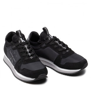 Retro tenisky Černá barva Ženy