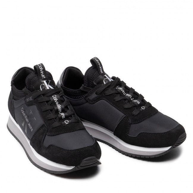 Retro tenisky Černá barva Ženy