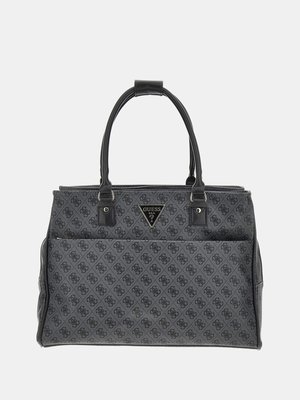 GUESS – Jesco cestovní zavazadlo, Černá, Multi barva