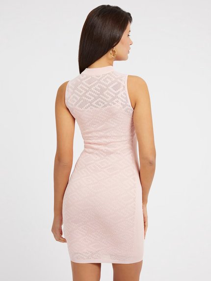 Paula šaty – GUESS, Růžová barva Ženy