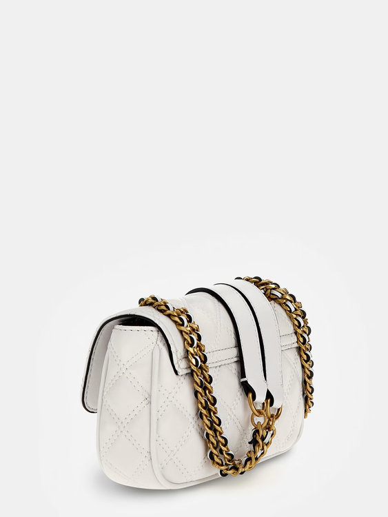 Giully crossbody – GUESS, Bílá barva Ženy