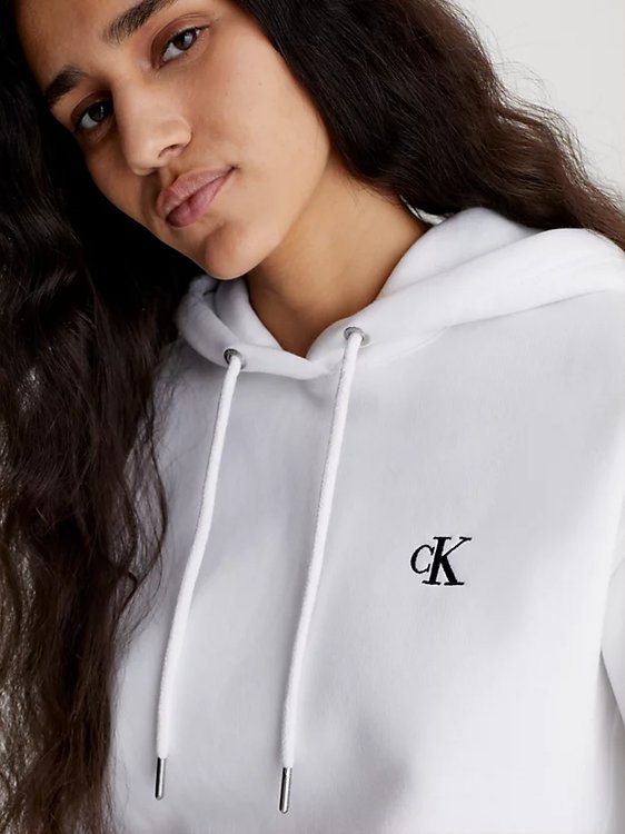 Luxusní Embroidery mikina, Bílá barva, XS, S, M, L