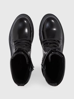 Flatform Knee kotníková obuv Černá barva Ženy