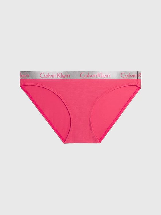 Calvin Klein Underwear – Radiant Cotton bikiny, Růžová barva