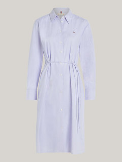 Essential Knee šaty Modrá barva Ženy