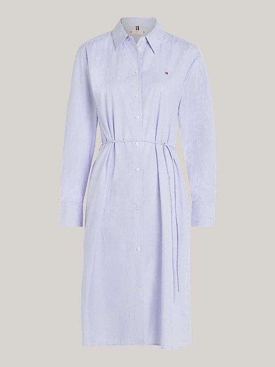 Essential Knee šaty Modrá barva Ženy