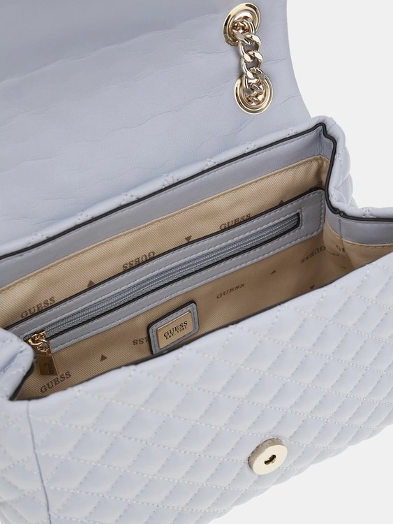 Módní Rianee Quilt crossbody, Modrá barva, 2024