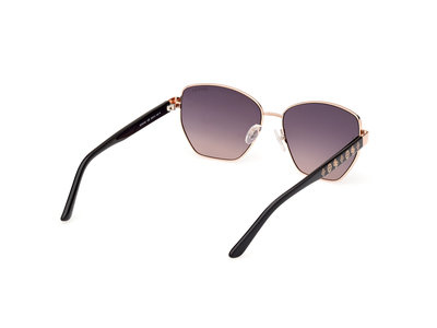 Sluneční brýle Černá, Růžové zlato barva Ženy