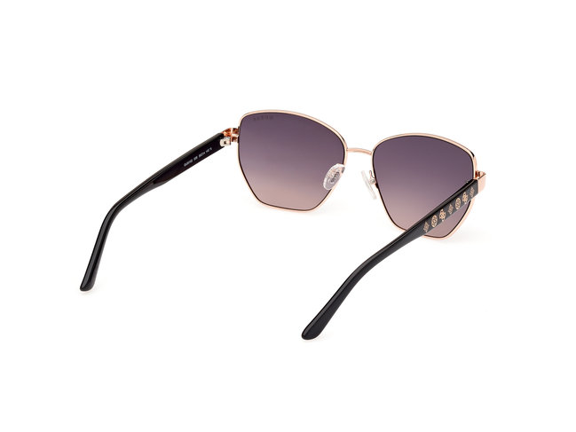 Sluneční brýle Černá, Růžové zlato barva Ženy