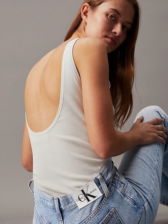 Módní Authentic jeans, Modrá barva, 2024