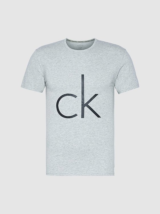 Pyžamové tričko Šedá barva Muži