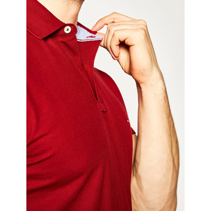 Módní TH Polo Triko, Vínová barva, 2020