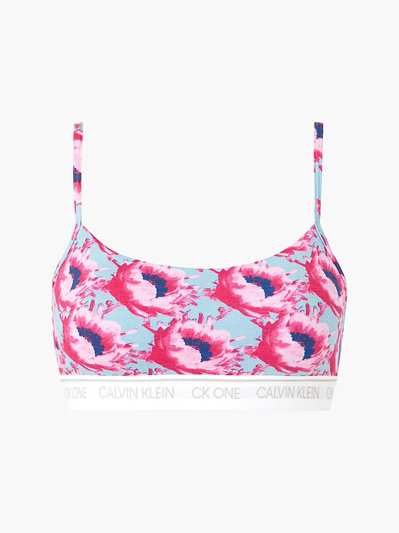 CK One bralette – Calvin Klein Underwear, Červená, Růžová, Tyrkysová barva Ženy