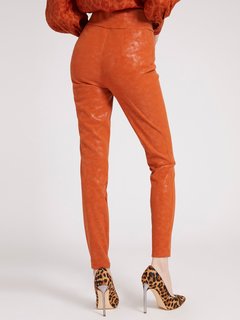 Guess, Oranžová barva Priscilla legíny