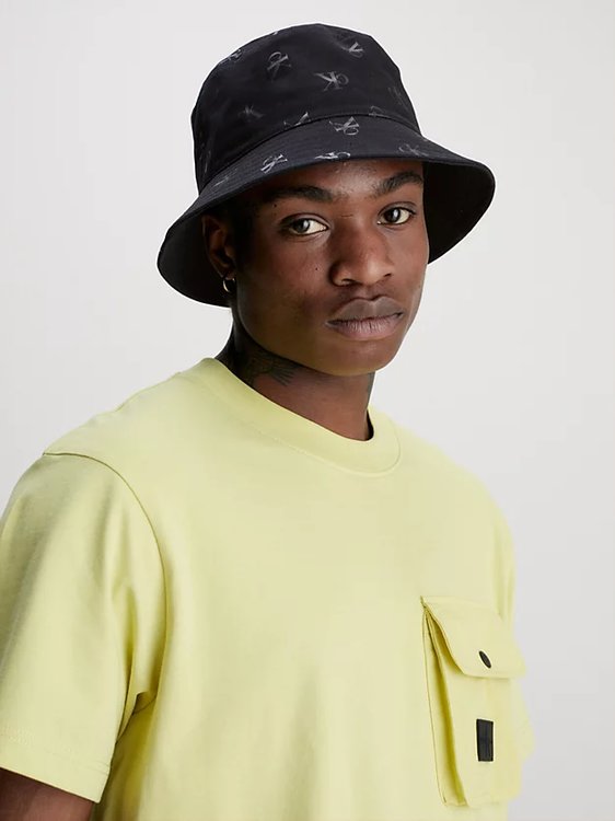 Módní Sport Essentials Bucket klobouk, Černá barva, 2023