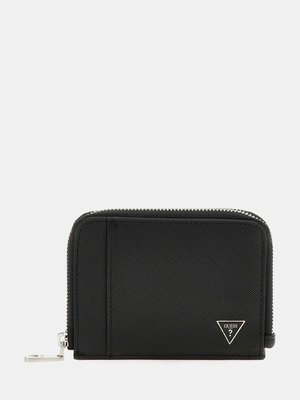 GUESS – Certosa Saffiano peněženka, Černá barva