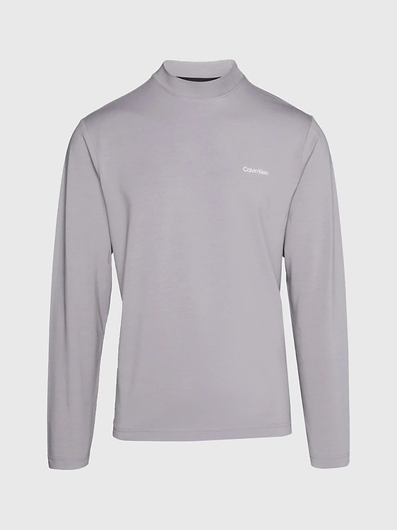 Micro Logo mikina Fialová barva Muži