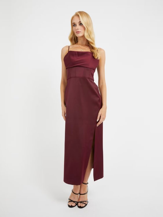 GUESS – Sara šaty, Červená barva