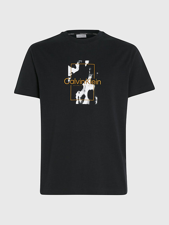 K10K112401-BEH triko s/s Černá barva Muži