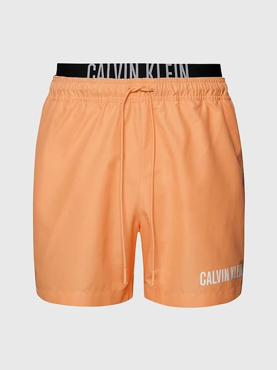 Calvin Klein Swimwear – Intense Power plavky, Oranžová barva