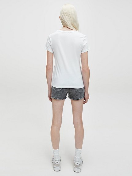 Módní Triko - Core Institutional Logo S, Bílá barva, 2021, 2019, 2020, 2018