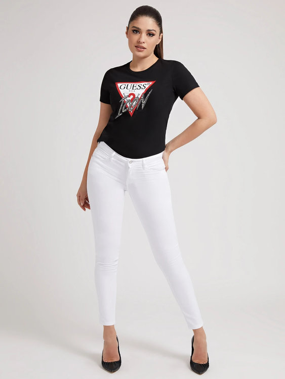 Módní Curve X kalhoty, Bílá barva, 2022