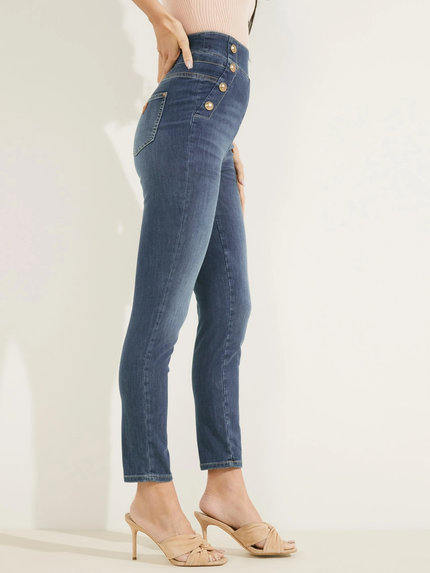 Gwenny jeans Modrá barva Ženy