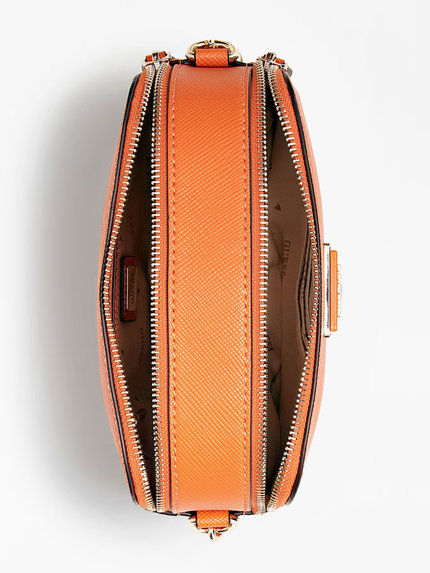 Módní Noelle crossbody, Oranžová barva, 2022