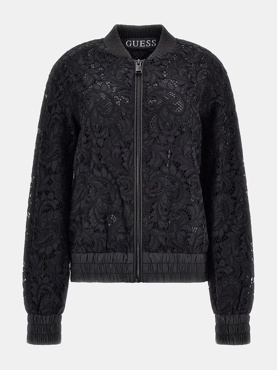 Luxusní Aisha bomber, Černá barva, S, M