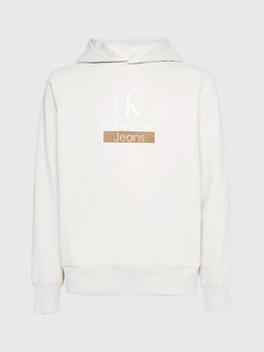 Stacked Archival mikina Bílá, Krémová barva Muži