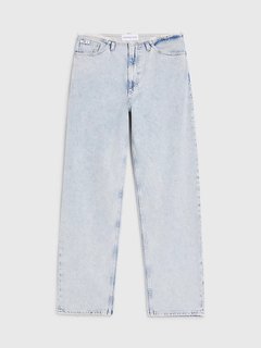 90's Straight jeany Modrá barva Ženy