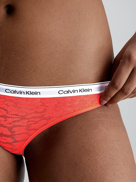 Luxusní Modern Logo bikiny, Oranžová barva, S, M